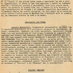 Primo comunicato stampa del dicembre 1945 pag 2