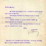 Lettera Milano 2 agosto 1923