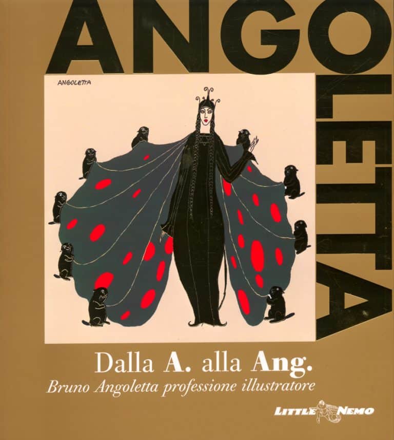 Dalla A. alla Ang. Bruno Angoletta, professione illustratore copertina