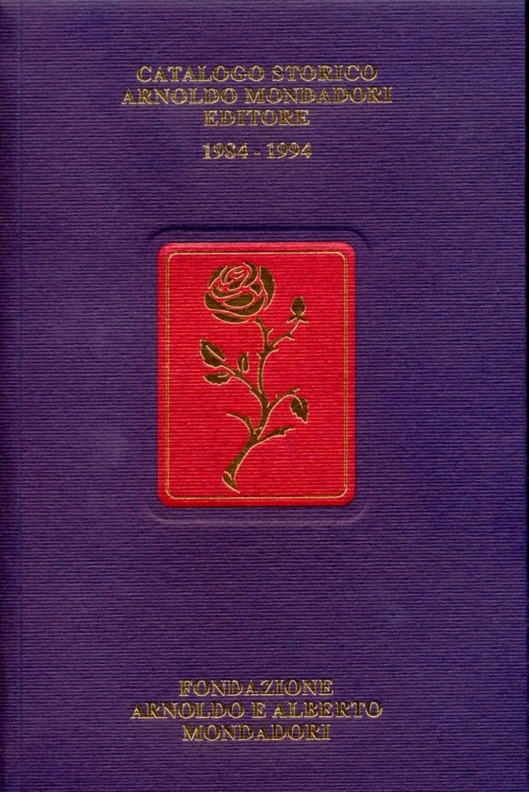 Catalogo storico Arnoldo Mondadori Editore 1984-1994
