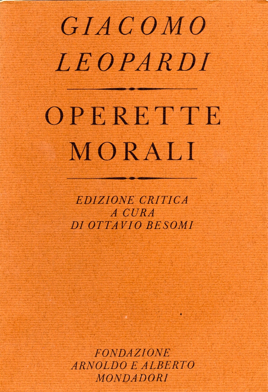 Giacomo Leopardi. Operette morali