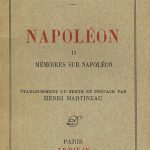 Stendhal Napoleon, copertina
