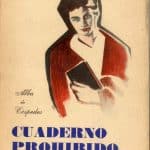 Copertina di "Quaderno proibito" (1958) in spagnolo di Alba de Céspedes
